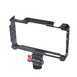 Monitor Cage Hot Shoe Adapter Cold Shoe Mount For Feelworld Lut 6 Monitor Cage