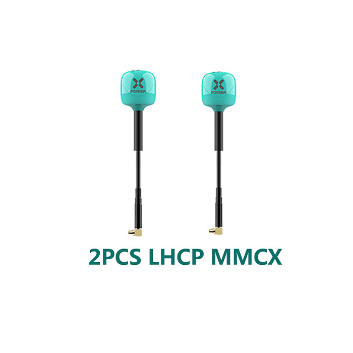 2PCS Foxeer Omni 5.75G 2.6DBI 4 Plus Mini Antenna RHCP LHCP SMA MMCX Right Straight RHCP UFL FPV Transmitter/Receiver For RC FPV