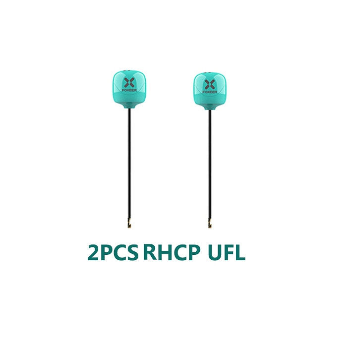 2PCS Foxeer Omni 5.75G 2.6DBI 4 Plus Mini Antenna RHCP LHCP SMA MMCX Right Straight RHCP UFL FPV Transmitter/Receiver For RC FPV