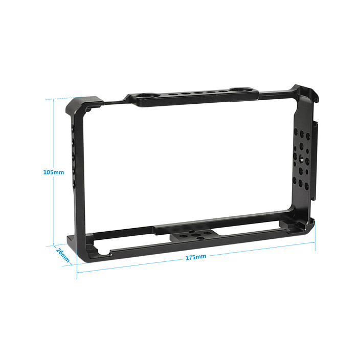 Monitor Cage Hot Shoe Adapter Cold Shoe Mount For Feelworld Lut 6 Monitor Cage
