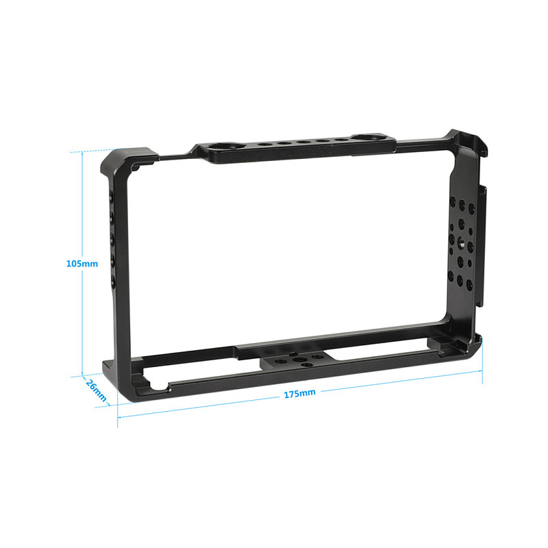 Monitor Cage Hot Shoe Adapter Cold Shoe Mount For Feelworld Lut 6 Monitor Cage