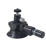3 inch 25KG Suction Mini Spherical Head Powerful Hand Pump Vacuum Suction Cup For Motion Camera  Bracket