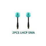 2PCS Foxeer Omni 5.75G 2.6DBI 4 Plus Mini Antenna RHCP LHCP SMA MMCX Right Straight RHCP UFL FPV Transmitter/Receiver For RC FPV