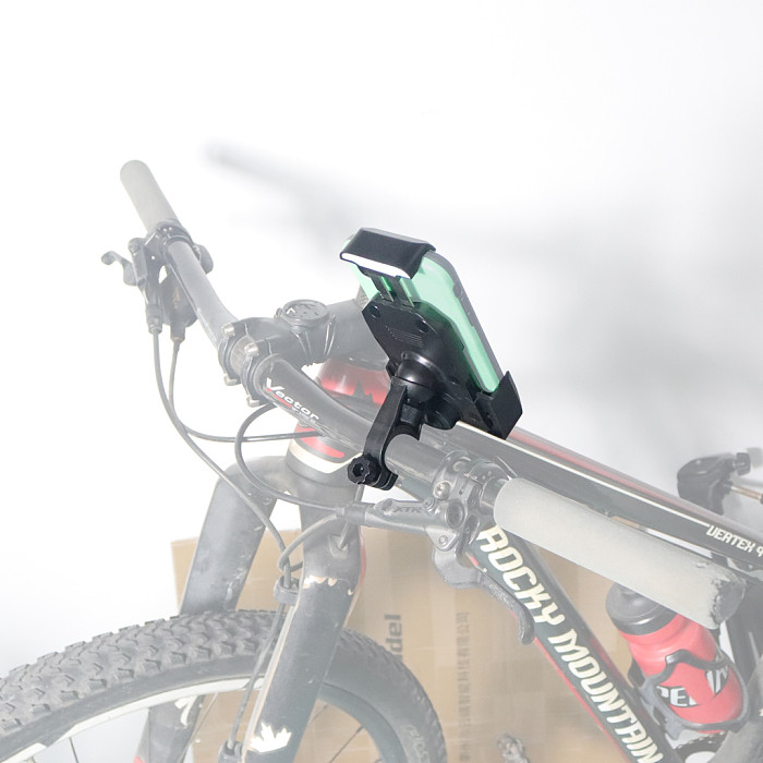 Bicycle Bike Phone Holder Electric Bicycle Motorcycle Handlebar Mobilephone Support 360Rotation for MTB Cycling Bike Accessories