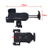 Bicycle Bike Phone Holder Electric Bicycle Motorcycle Handlebar Mobilephone Support 360Rotation for MTB Cycling Bike Accessories