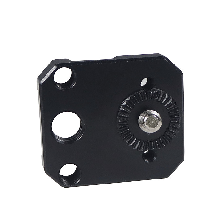 Metal Side Mount Plate with 1/4 3/8 Screw Hole, Arri Bracket for Zhiyun Crane 2S Handheld Gimbal Stabilizer, DIY Mount Extension