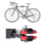 QWINOUT Bicycle Wall Hanging Frame Parking Rack Wall Hanging Mountain Frame Indoor Hanging Bicycle Repair Rack Workshop Stand