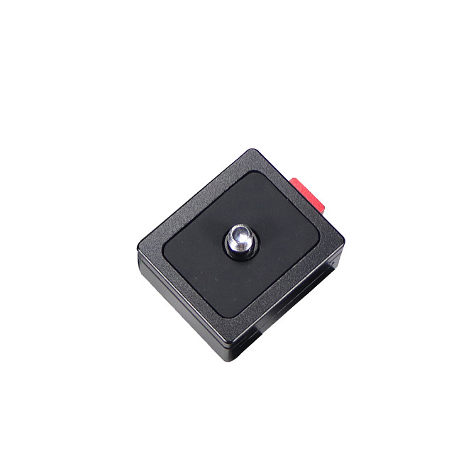 Quick Release V-Lock Battery Mount Plate, 1/4 Screw with 15mm Dual Rod Clamp Adapter for DSLR Camera, V-Mount Battery Mount