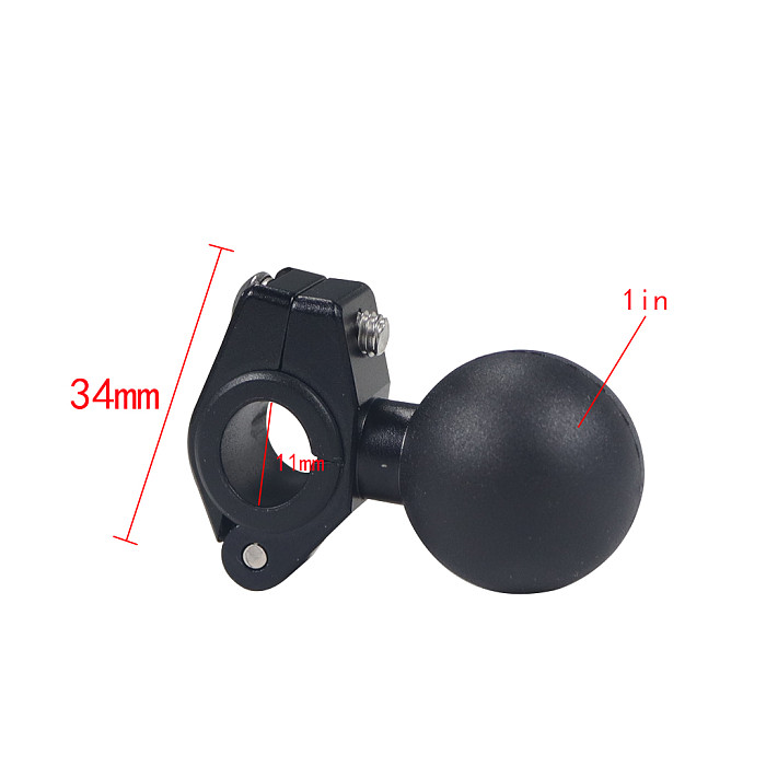 QWINOUT Bicycle Handlebar Mount Motorcycle Rear View Mirror Bracket Sports Camera Holder FOR Insta 360 One/One X/OSMO/Hero