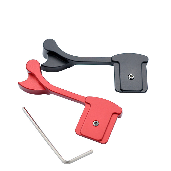 Aluminum Metal Hot Shoe Cover Portable Camera Mount Thumb Up Hand Grip for Leica Q Typ116 Typ 116 Q2 Camera HandGrip