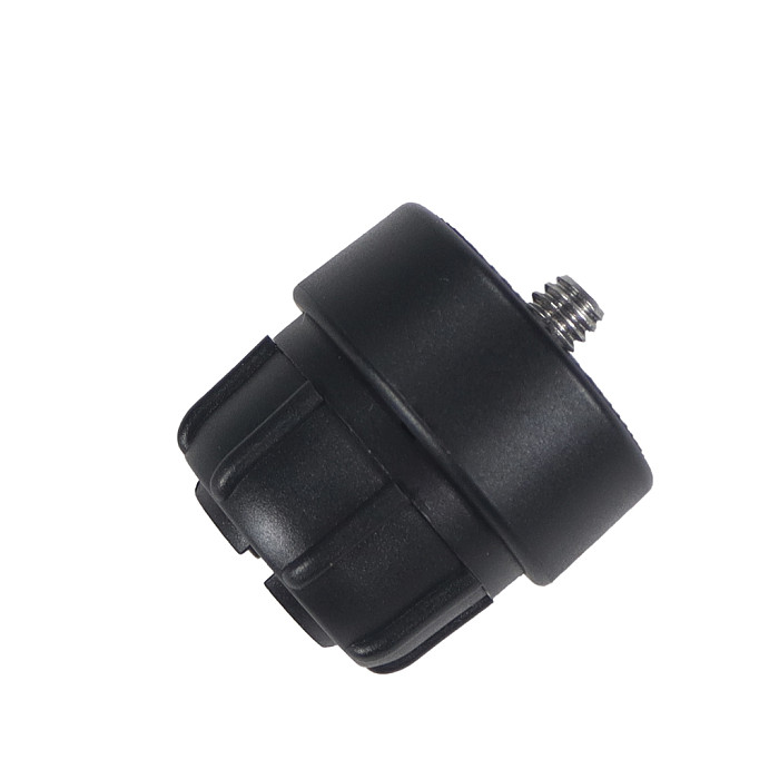 17mm Ball Mount to 1/4 Screw Adapter for Gopro 10 9 8 Action Camera 17mm Double Socket Arm Clamp Ballhead Connecting Bracket