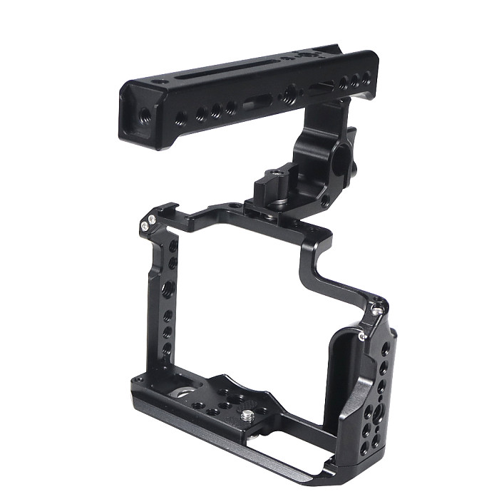 XT-30 XT-20 Camera Cage Rig with Top Handle Grip for Fujifilm XT30 XT30II XT20 XT10 Video Camera Film Movie Making Stabilizer