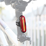 Durable Bike Taillight Skillful Manufacture Mountain Bicycle Rear Lighting USB Rechargeable Night Cycling Bicycle Tail Light