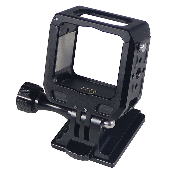 Rechargeable Aluminum Alloy Camera Cage Type-c Port For DJI Action 2 Main Camera