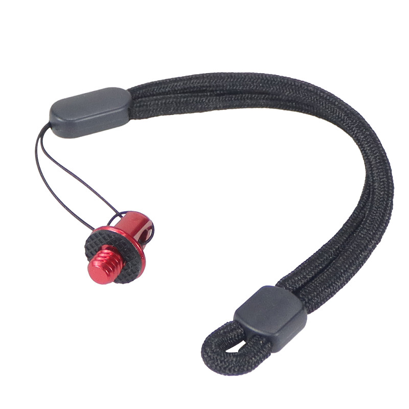 Inch 1/4-20 Aluminum Alloy Hand Tightening Lanyard Screw For Camera Selfie Stick Grip Cage For  GOPRO All Series/DJI Osmo Action