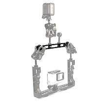 2pcs Aluminum Alloy Joint Diving Lights Arm Camera Light A20 For Gopro Xiaomi Parts