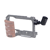 Mini Gimbal Holder CNC Made Aluminum Alloy Adjustment Adapter 1/4 Screw Suitable for DJI GOPRO10 Action Camera Tripod