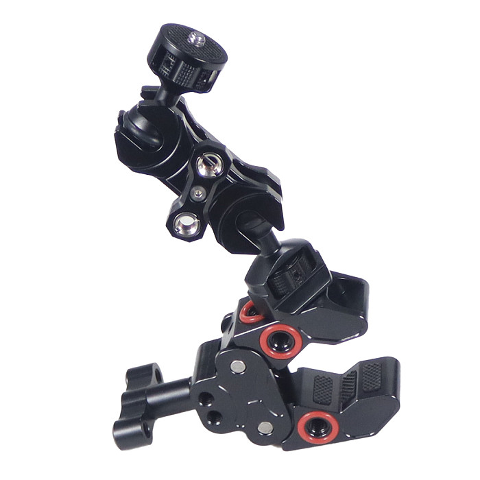 Multifunctional Crab Claw Bracket Upgrade Anti-slip Anti-loosening Tactical Gimbal 3/8 Alai Positioning Turn 1/4 Magic Arm Kit For GoPro13/Sony/Nikon/Canon /SLR Cameras