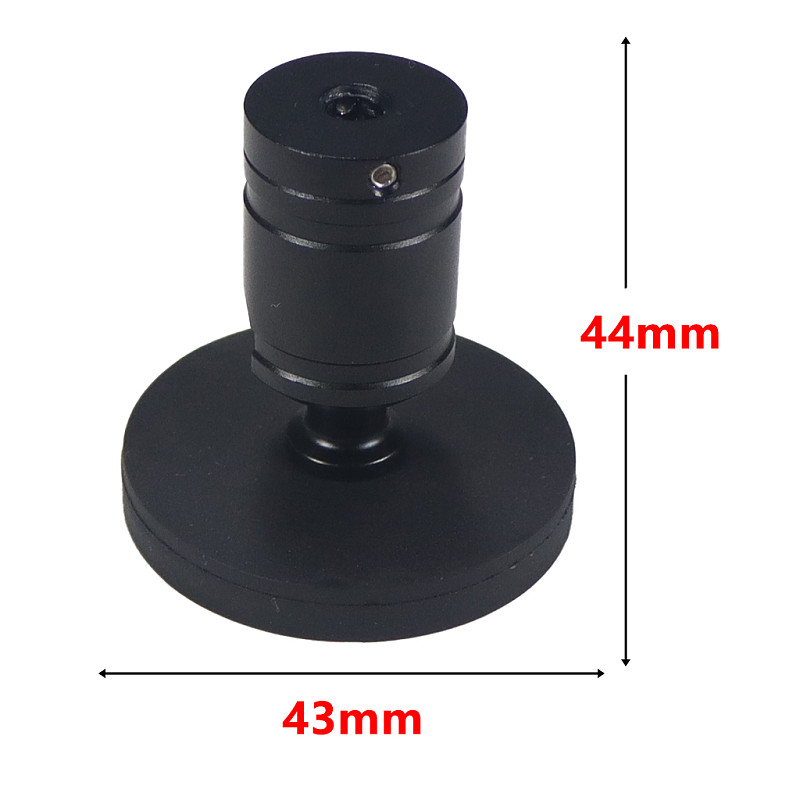 CNC Manufactured Aluminum Alloy Anti-Reverse Screw No Adjustment Directly Rotated For Photographic Accessories With 1/4 Screw
