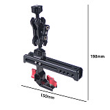 Upgrade Elastic 3/8 Allai Positioning Turn 1/4 Magic Grip Kit Monitor Stand For Canon R6 Sony A7S3 Monitor Universal Cage Protective Frame