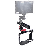 Upgrade Elastic 3/8 Allai Positioning Turn 1/4 Magic Grip Kit Monitor Stand For Canon R6 Sony A7S3 Monitor Universal Cage Protective Frame