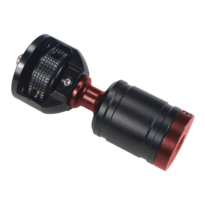 Mini Gimbal Holder CNC Made Aluminum Alloy Adjustment Adapter 1/4 Screw Suitable for DJI GOPRO10 Action Camera Tripod