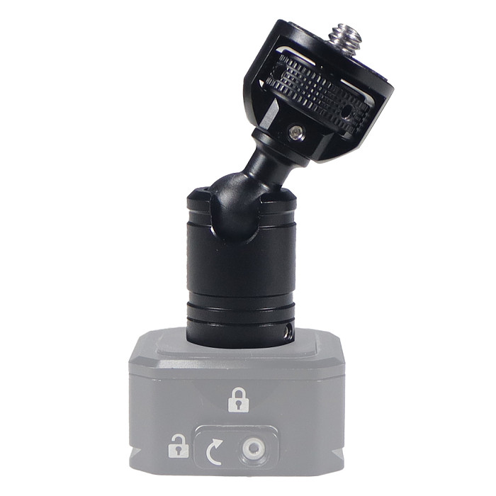 CNC Manufacturing Aluminum Anti-reverse Screw Positioning Adjust-Free Direct Rotation 1/4--20 Screw Holes