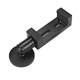 Mini magnetic suction gimbal mobile phone clip CNC manufacturing aluminum alloy 360 degree sphere adjustment free adjustment