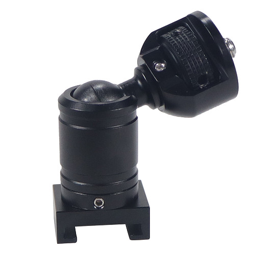 CNC Aluminum Alloy Anti-reverse screw Positioning Adjustable Direct Rotation 1/4 screw 1/4--20 Screw Hole Photography Accessories