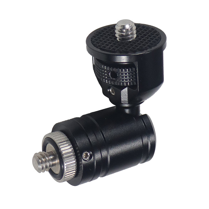 CNC Aluminum Anti-reverse screw Positioning Adjustable Direct Rotation 1/4 screw 1/4--20 Screw Hole Photography Accessories