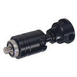 CNC Aluminum Anti-reverse screw Positioning Adjustable Direct Rotation 1/4 screw 1/4--20 Screw Hole Photography Accessories