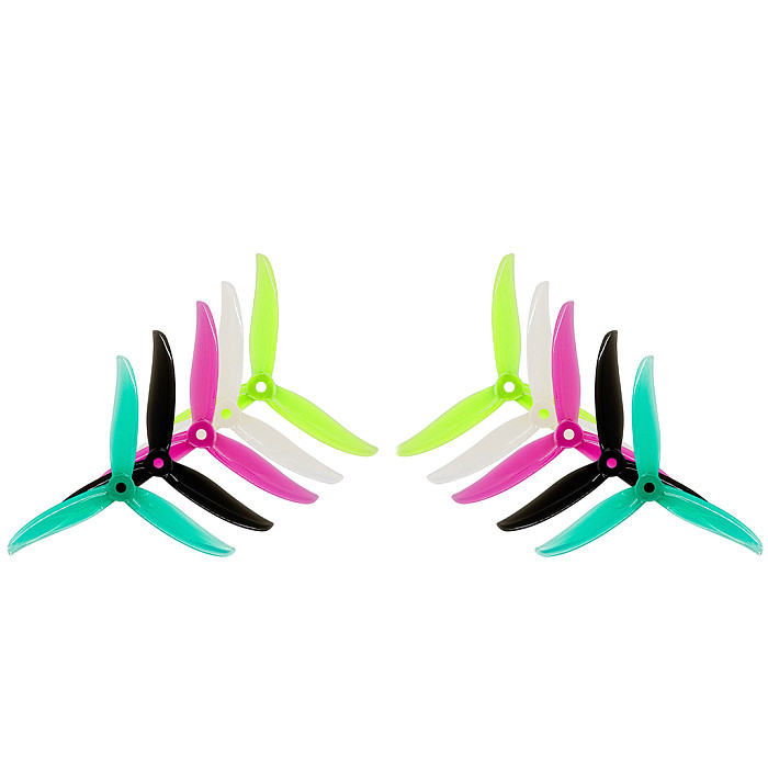 2 Pairs GEMFAN  4934 3Blade Propellers PC Material For FPV  Traversing Machine Drone