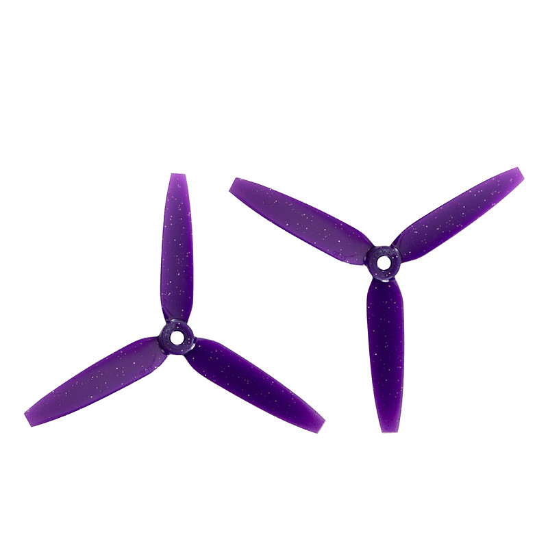 GEMFAN 513D 2 CCW 2 CW 3Blade Propeller 5mm Aperture For FPV Crossing Machine Drone