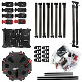 DIY X8-II 1125mm Wheelbase TL8X000-PRO 8-Axle Octocopter Kit with AT10 II RC Transmitter R12DS PIX 2.4.8 32 Bit Flight Control