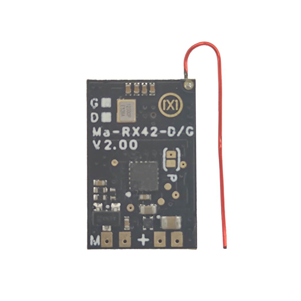CROSSOVER-RX Ma-RX42-D/D+(DSMX/2) Built-in ESC/5CH MicroRX/TELEM