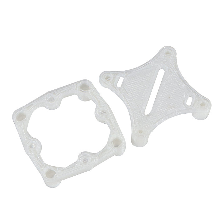 3D  Printed TPU  20x20mm To 25.5x25.5mm Conversion / Isolation Plate For Flight Control Installation Rack