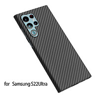 YTF-Carbon Real carbon fiber case For Samsung Galaxy S22 Ultra lens protection Aramid fiber Anti-fall Galaxy S22 Plus cover