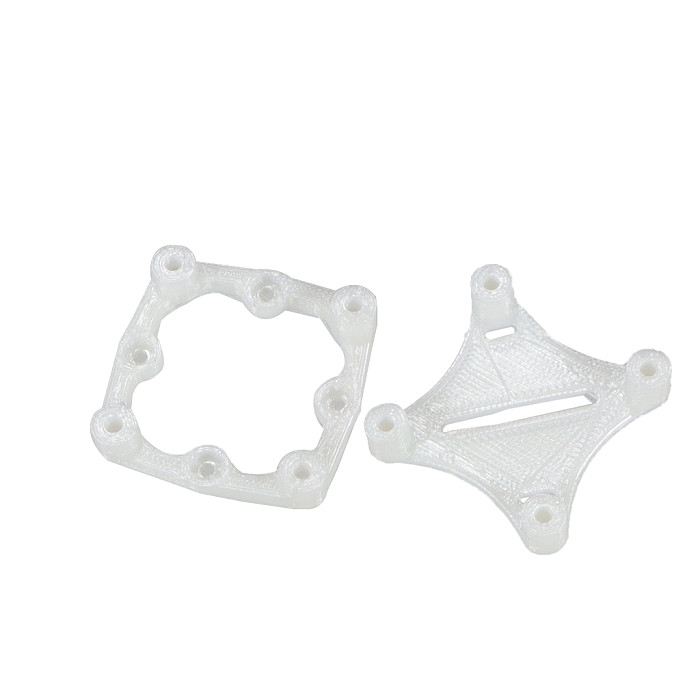 3D  Printed TPU  20x20mm To 25.5x25.5mm Conversion / Isolation Plate For Flight Control Installation Rack