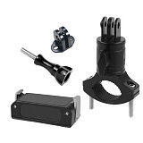 15mm CNC M3 Tripod Head Adapter 1/4  Mount Aluminum Alloy Fixed Seat Mount for GOPRO10/9/8/MAX