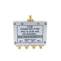 SMA RF Quad Power Divider One Point Four 2-6G Frequency Wide Satellite Signal Power Divider