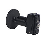 magnetic disc seat turn magnetic card seat gimbal 360-degree sphere adjustment suitable for DJI Action2