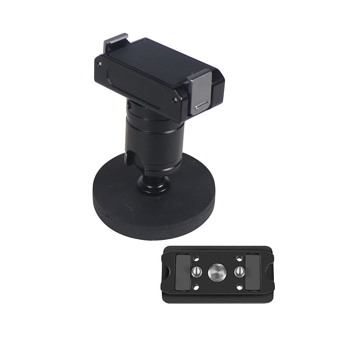 magnetic disc seat turn magnetic card seat gimbal 360-degree sphere adjustment suitable for DJI OSMO 360 Action2