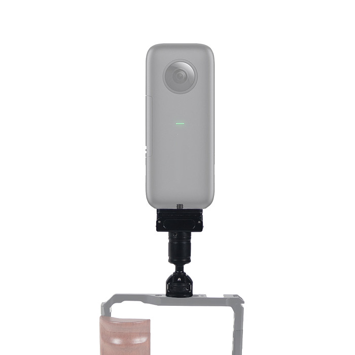 Magnetic Bracket Magnetic 1/4 Screw Bracket 360 Degree Ball Adjustment Suitable for DJI OSMO 360 Action2 Suitable for GOPRO10/9/8/MAX
