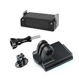 15mm CNC M3 Tripod Head Adapter 1/4  Mount Aluminum Alloy Fixed Seat Mount for GOPRO10/9/8/MAX