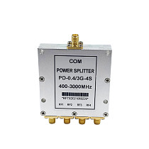 SMA microstrip power splitter 0.4-3G RF splitter one point four 400-3000MHZ combiner WIFI