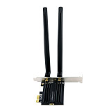 AX210 WiFi6E Tri-band Gigabit Wireless Network Card Desktop Built-in PCIE Wireless Network Card 5.2 Y10