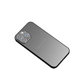 Lens All-Inclusive Anti-Fingerprint Scrub Case Metal Back Phone Case For iPhone 13