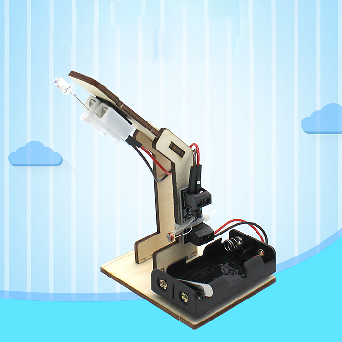 DIY Creative Physical Automatic Induction Voice-activated / Light Model Science Experiment Invention Production For Children