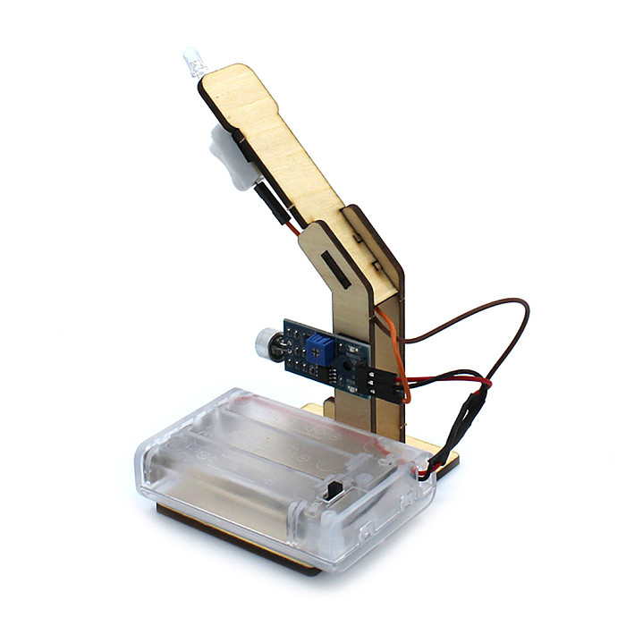 DIY Creative Physical Automatic Induction Voice-activated / Light Model Science Experiment Invention Production For Children