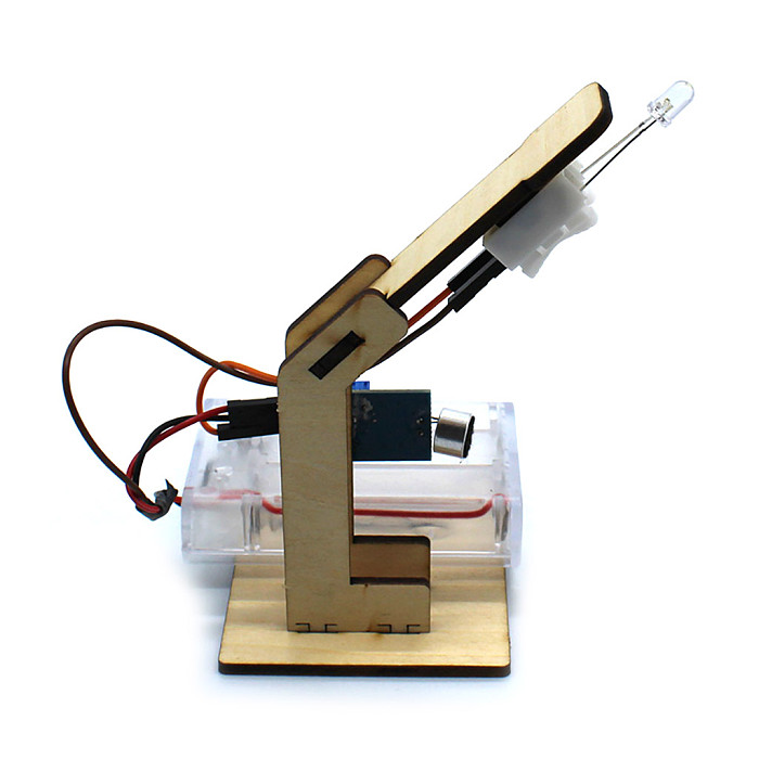 DIY Creative Physical Automatic Induction Voice-activated / Light Model Science Experiment Invention Production For Children